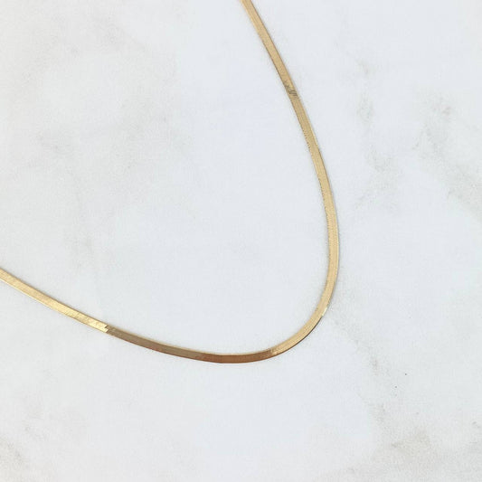 Cadena Espejo 3.95gr / 40cm / 2.3mm Oro Amarillo +3 (Oferta)