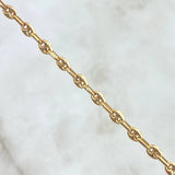 Pulso GC 2.1gr / 19.5cm / 3mm Lisa Oro Amarillo ©