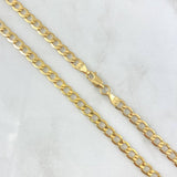 Cadena Cubana 9.45gr / 60cm / 5mm Oro Amarillo +0 ©