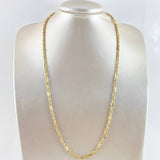 Cadena Lazo Especial 4.7gr / 50cm / 2.4mm Oro Amarillo +3 18K