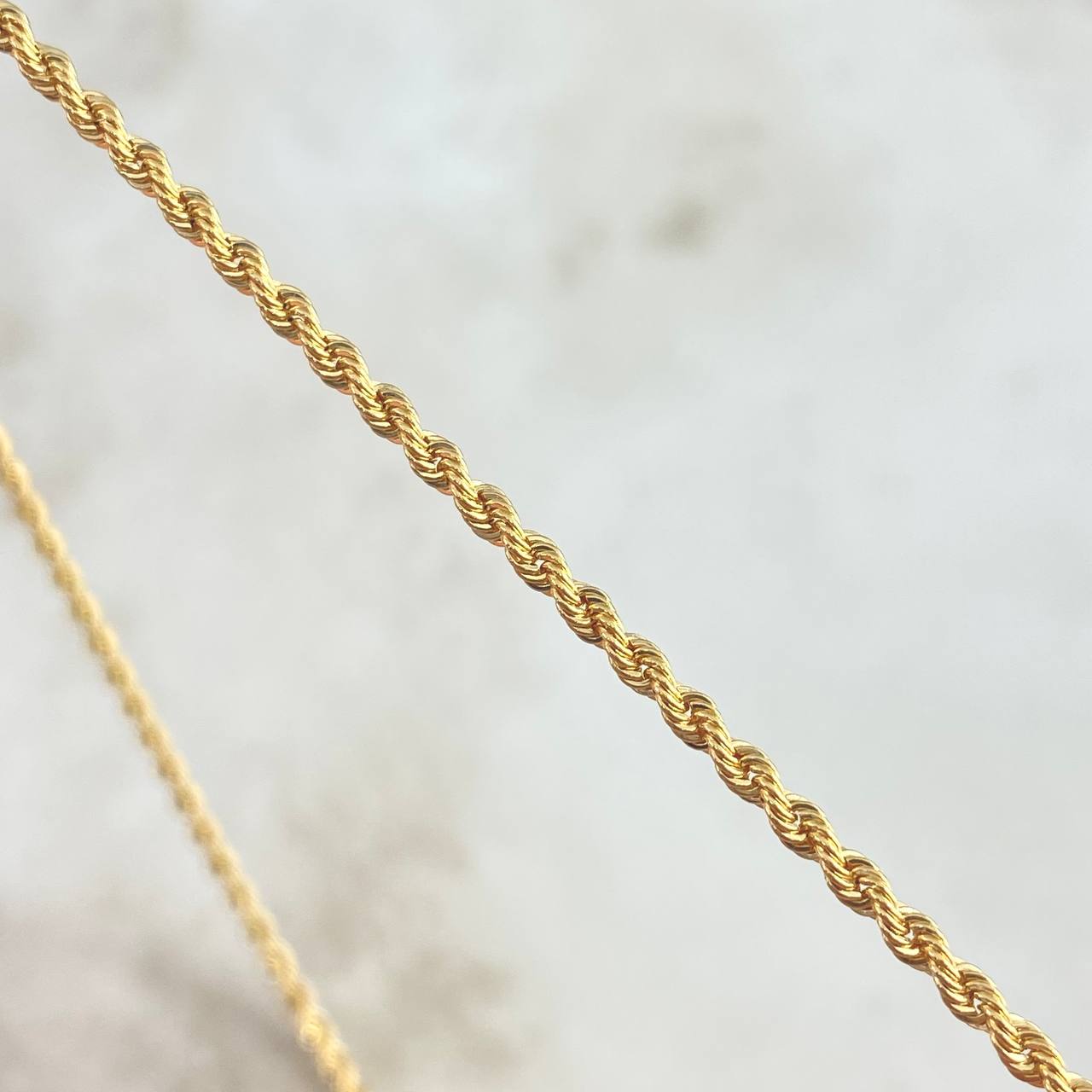Cadena Lazo 3.05gr / 50cm / 2.2mm Oro Amarillo +3 18K