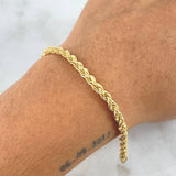 Pulso Lazo 4.1gr / 19cm / 4mm Oro Amarillo +3 ©