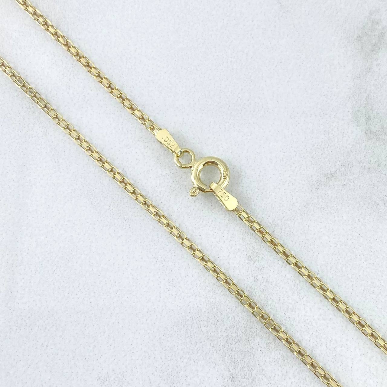 Cadena China 1.95gr / 40cm / 1.5mm Oro Amarillo +1 ©