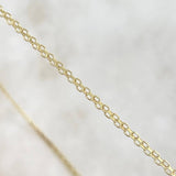 Cadena China 1.95gr / 40cm / 1.5mm Oro Amarillo +1 ©
