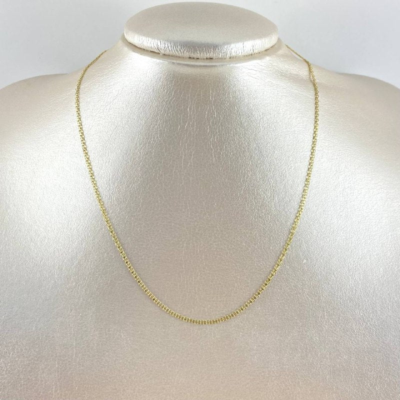 Cadena China 1.95gr / 40cm / 1.5mm Oro Amarillo +1 ©