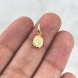 Dije Virgen del Carmen 0.35gr / 1.5cm / Troquelada Oro Amarillo ©