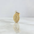 Dije Virgen Maria Auxiliadora 0.75gr / 2.3cm / Troquelada Oro Amarillo ©