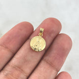 Dije San Judas Tadeo 0.6gr / 1.6cm / Troquelado Oro Amarillo ©