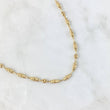 Cadena Rustica GC 3X3 8.7gr / 60cm / 4mm Oro Amarillo