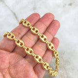 Cadena GC 22.5gr / 50cm / 9mm Lisa Oro Amarillo