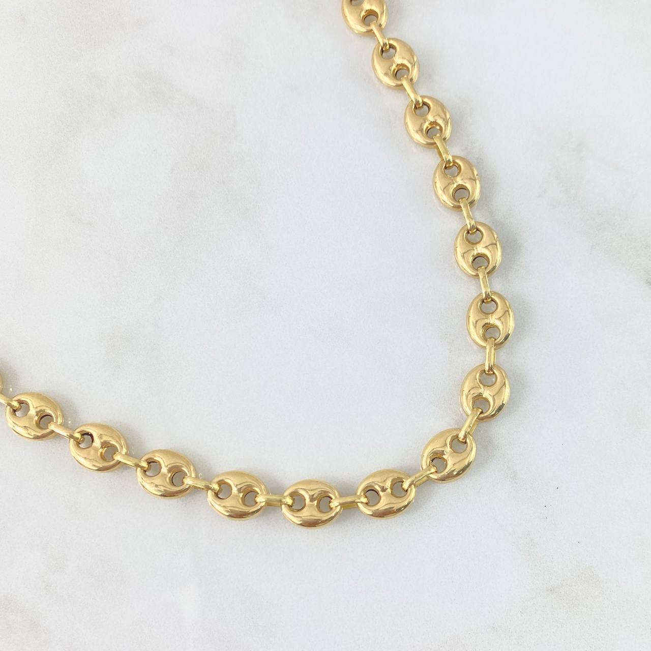 Cadena GC 22.5gr / 50cm / 9mm Lisa Oro Amarillo