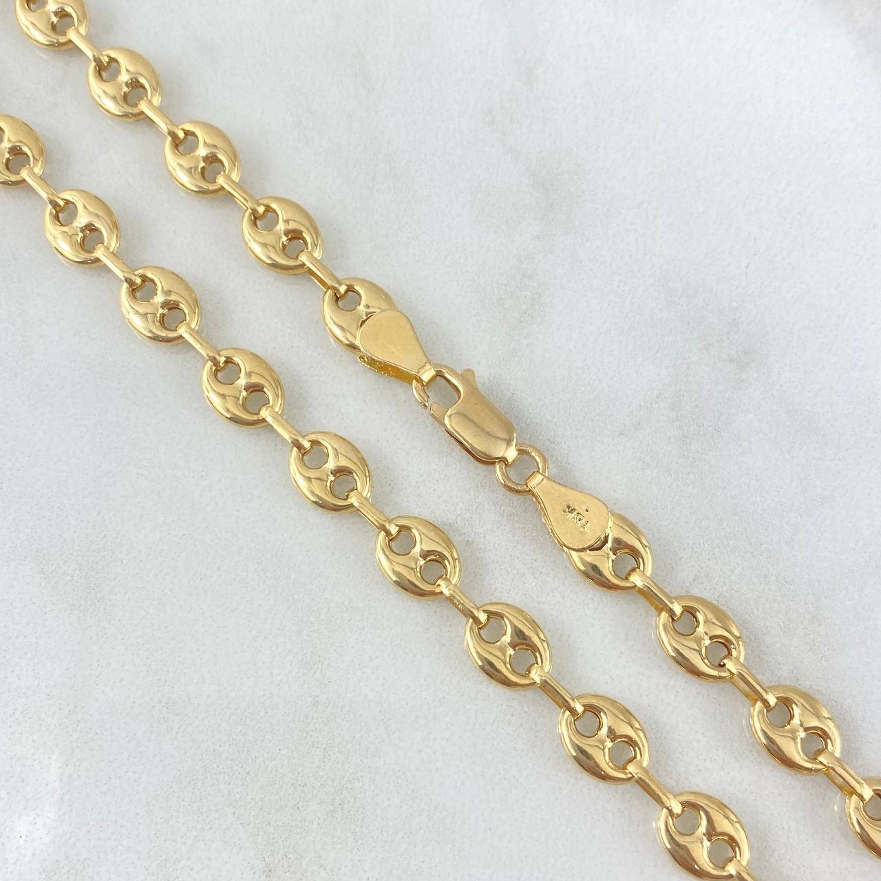 Cadena GC 13.35gr / 60cm / 6.3mm Lisa Oro Amarillo 18K ©