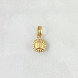 Dije Sol 0.3gr / 1.4cm / Troquelado Oro Amarillo