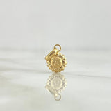 Dije Sol 0.3gr / 1.4cm / Troquelado Oro Amarillo