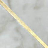 Cadena Espejo 4.3gr / 45cm / 2mm Oro Amarillo +3