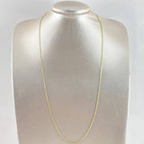 Cadena China 2.6 g / 60 cm / 1.9 mm Oro Amarillo 18K
