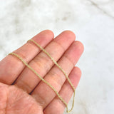 Cadena China 2.05gr / 45cm / 1.5mm Oro Amarillo +1