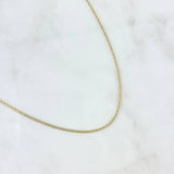 Cadena China 2.05gr / 45cm / 1.5mm Oro Amarillo +1