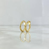 Candongas Lore 1.05gr / 1.5cm / Oro Amarillo 18K *