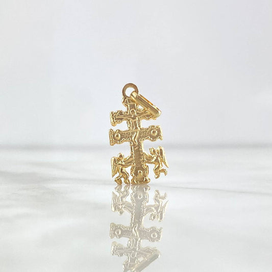 Dije Caravaca 2.25gr / 2.7cm / Oro 18K