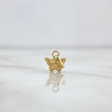 Dije Mariposa 0.3gr / 1.3cm / Troquelada Oro Amarillo