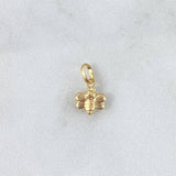 Dije Abeja 0.3gr / 1.4cm / Troquelada Oro Amarillo