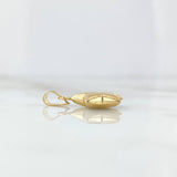 Dije Estrella 0.6gr / 2cm / Troquelado Oro Amarillo 18K *