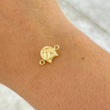Herraje Caballo Herradura 0.55gr / 1cm-1.5cm / Troquelado Oro Amarillo 18K ©