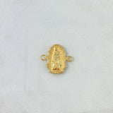 Herraje Virgen de Guadalupe Silueta 0.95gr / 1.7cm / Troquelado Oro Amarillo