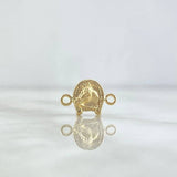 Herraje Herradura Caballo 0.85gr / 1.7cm / Troqueleado Oro Amarillo 18K ©