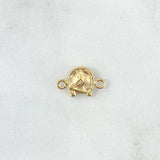 Herraje Caballo Herradura 0.5gr / 1.5cm / Troquelado Oro Amarillo 18K