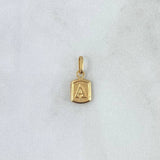 Dije Marco Letra A 0.3gr / 1.5cm / Troquelado Oro Amarillo ©
