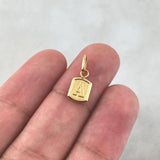 Dije Marco Letra A 0.3gr / 1.5cm / Troquelado Oro Amarillo ©