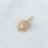 Dije Sol 0.95gr / 1.9cm / Oro Amarillo