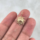 Dije Sol 0.95gr / 1.9cm / Oro Amarillo