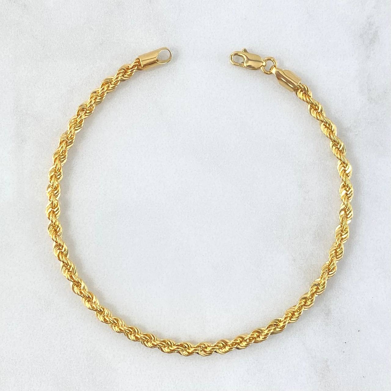 Pulso Lazo 2.2gr / 19cm / 2.7mm Oro Amarillo +3