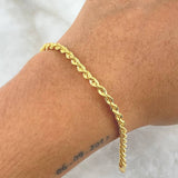 Pulso Lazo 2.2gr / 19cm / 2.7mm Oro Amarillo +3