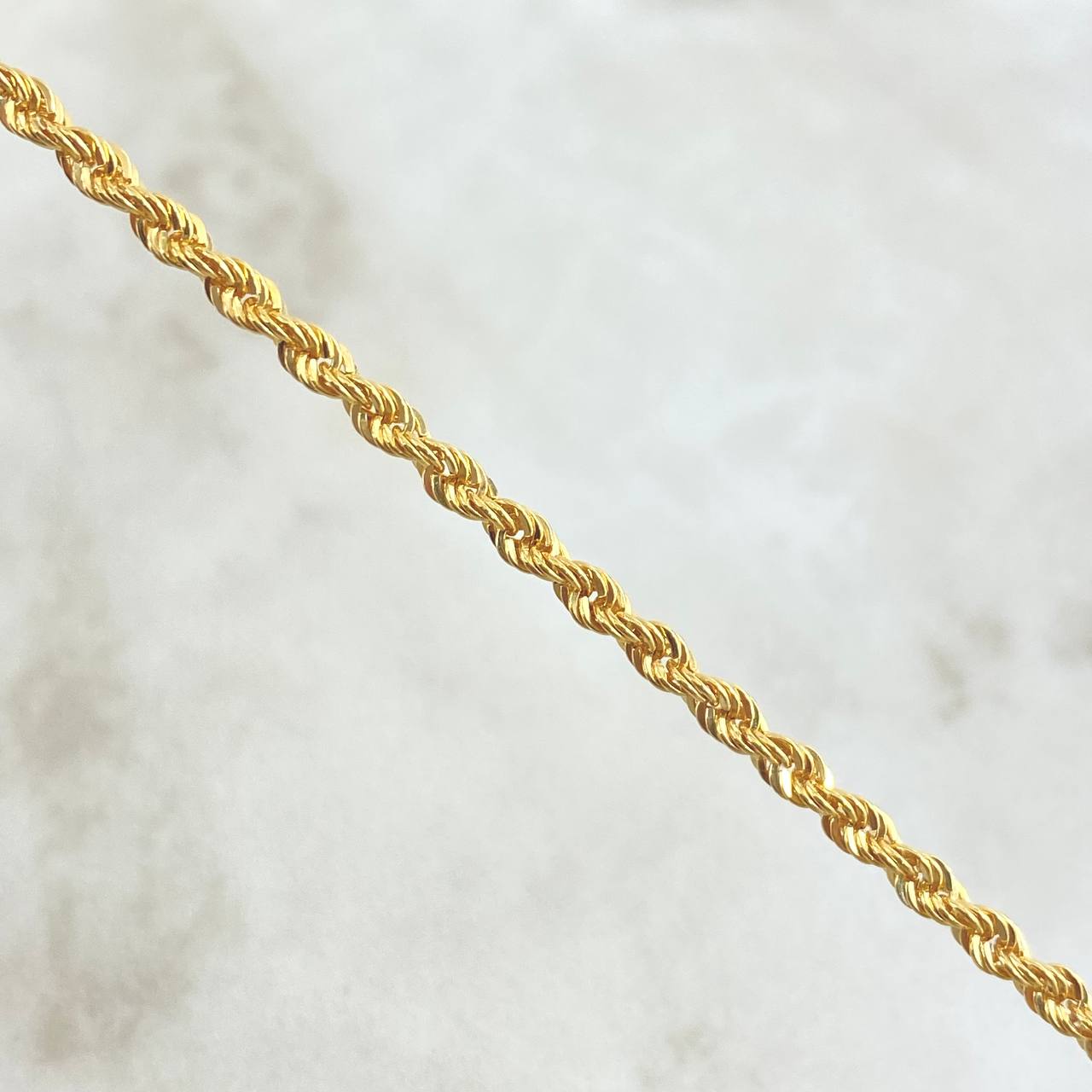 Pulso Lazo 3.05gr / 18.5cm / 3mm Oro Amarillo +3