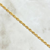 Pulso Lazo 3.05gr / 18.5cm / 3mm Oro Amarillo +3