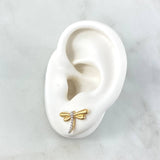 Topos Libeula 2.25gr / 1cm / Circones Blancos Oro Amarillo ©