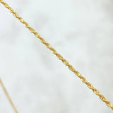 Cadena Lazo 0.85gr / 45cm / 1.2mm Oro Amarillo +3