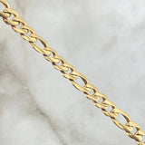 Pulso Figaro 10.75gr / 20cm / 8mm Circones Blancos Oro Amarillo Nac.Esp. ©