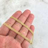 Cadena China 9.7gr / 60cm / 3.7mm Oro Amarillo +0 18K ©