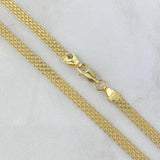 Cadena China 9.7gr / 60cm / 3.7mm Oro Amarillo +0 18K ©