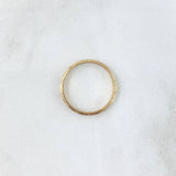 Anillo Morse 1.45gr / T6 1/4 / Circones Blancos Oro Amarillo