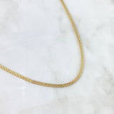 Cadena China 4.75gr / 60cm / 3mm Oro Amarillo +0 *