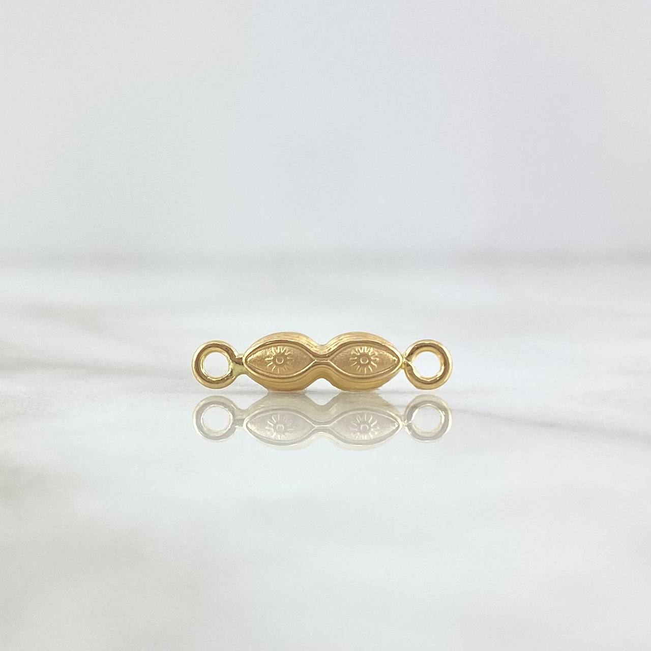 Herraje Ojos Santa Lucia 0.35gr / 1.6cm / Troquelado Mate Oro Amarillo ©