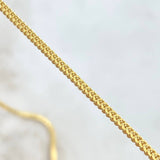 Cadena Franco 3.7gr / 50cm / 1.5mm Oro Amarillo +4 ©
