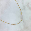 Cadena Veneciana 2.05gr / 45cm / 1mm Oro Amarillo +3 ©