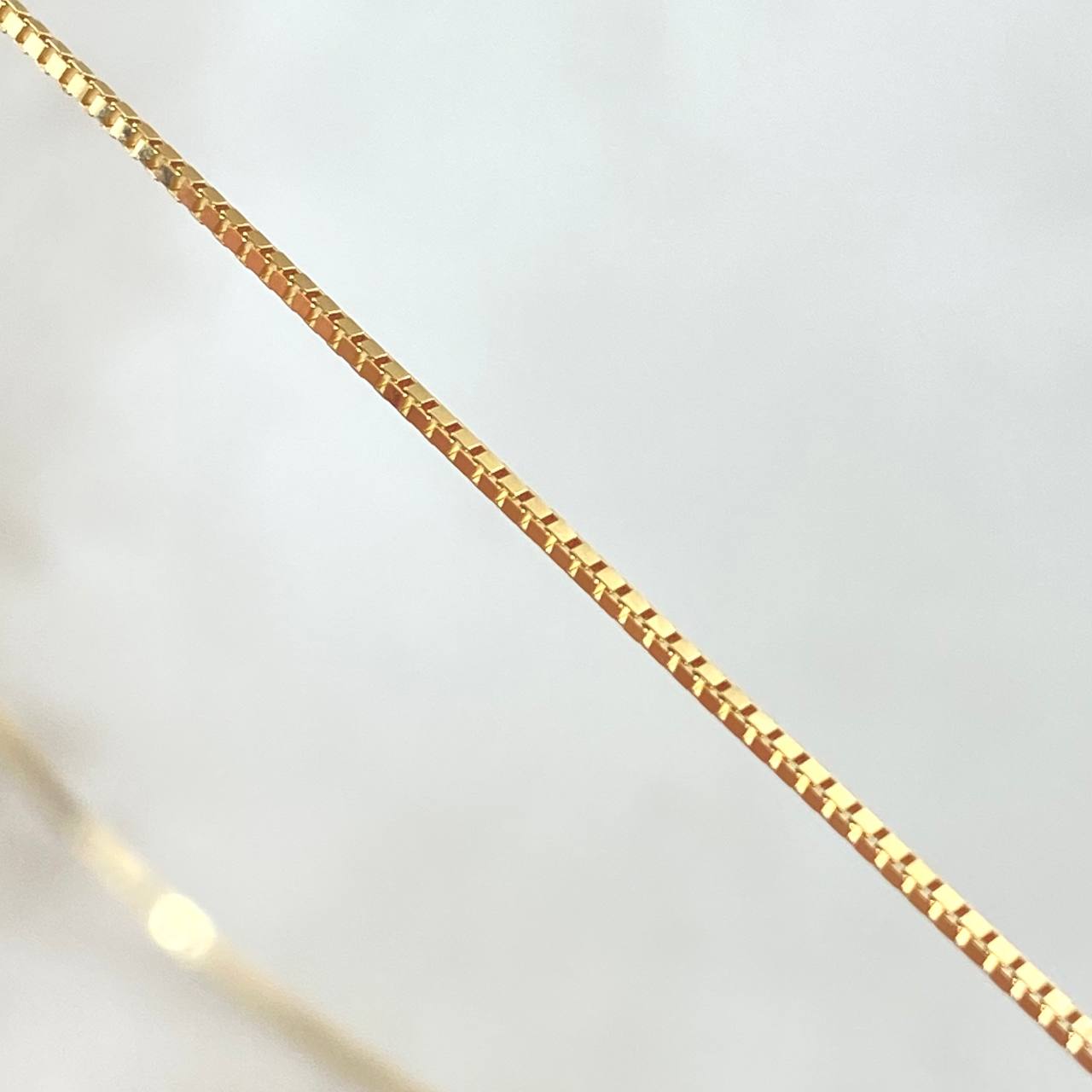 Cadena Veneciana 2.05gr / 45cm / 1mm Oro Amarillo +3 ©